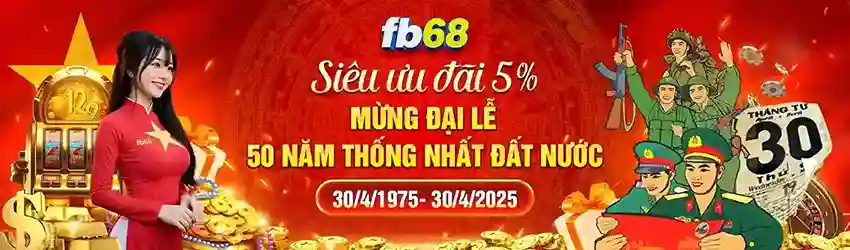 Giao diện trang chủ nhà cái FB68