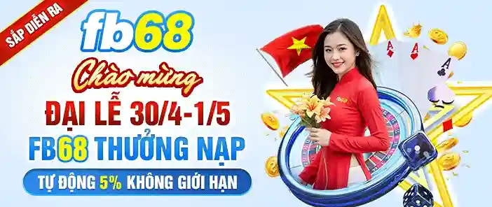 Giao diện trang chủ nhà cái FB68